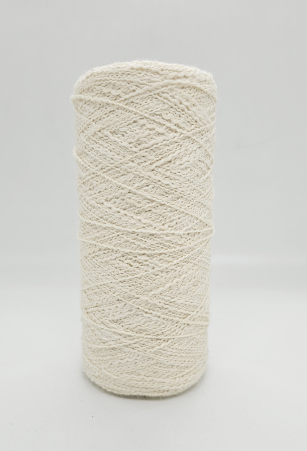 Пряжа Liccio, Fil Pa 1974, меринос, хлопок, цвет молочный, 50% меринос, 34% хлопок, 16% па, цвет молочный, Fil Pa 1974 — фото пряжи Cozy Wool